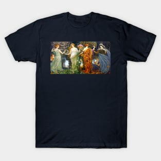 The Masque For the Four Seasons - Walter Crane T-Shirt
